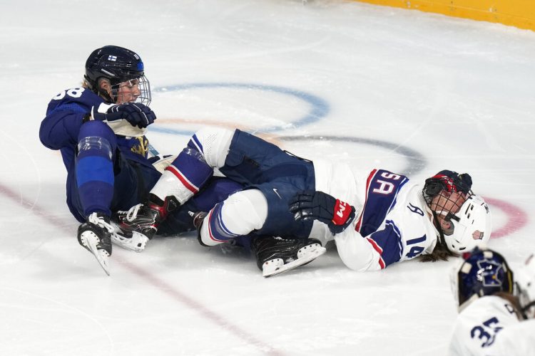 Decker still helping US women's hockey team off Olympic ice
